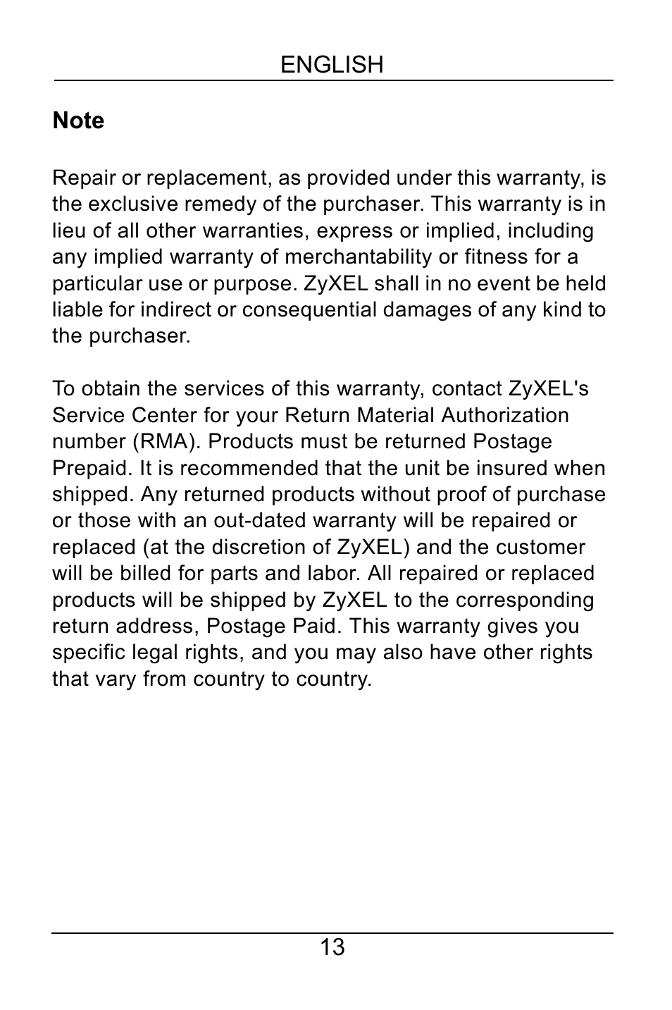 ZyXEL Communications GS-105B/108B User Manual | Page 13 / 48