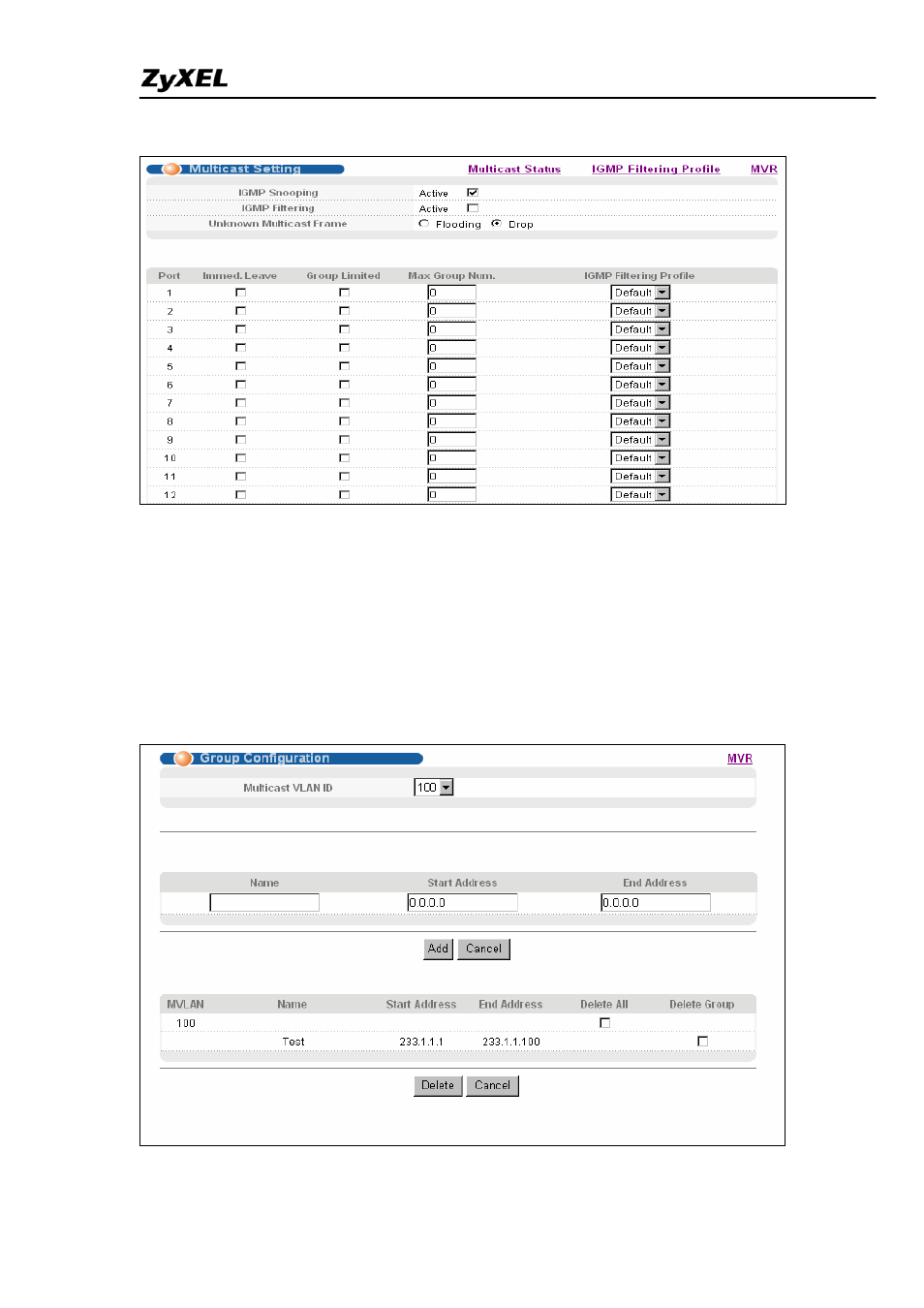ZyXEL Communications ES-4024A User Manual | Page 63 / 128