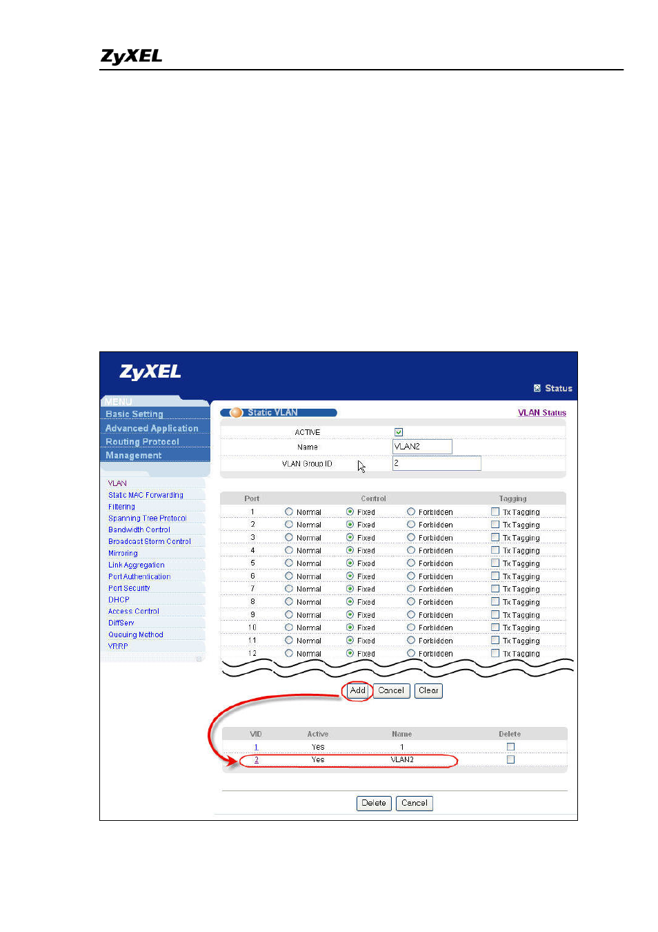 ZyXEL Communications ES-4024A User Manual | Page 82 / 128
