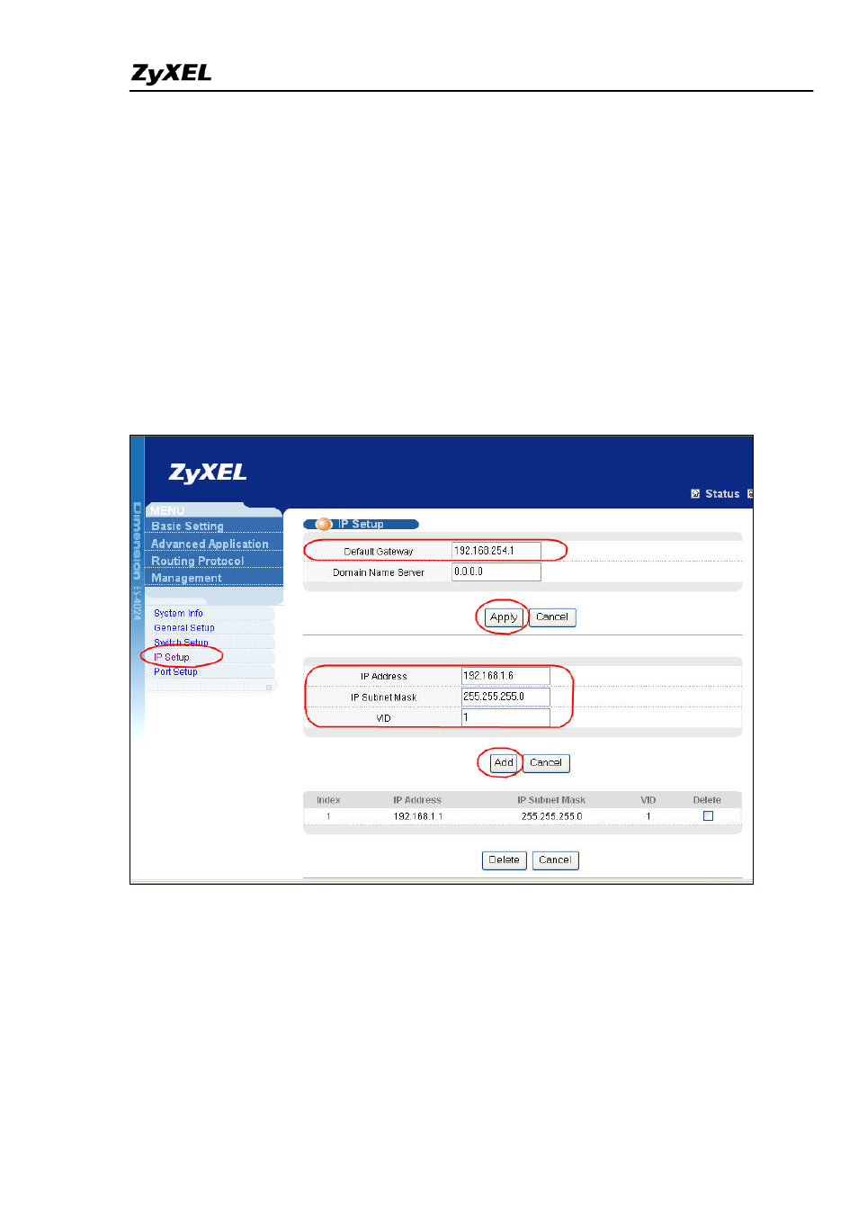 ZyXEL Communications ES-4024A User Manual | Page 83 / 128