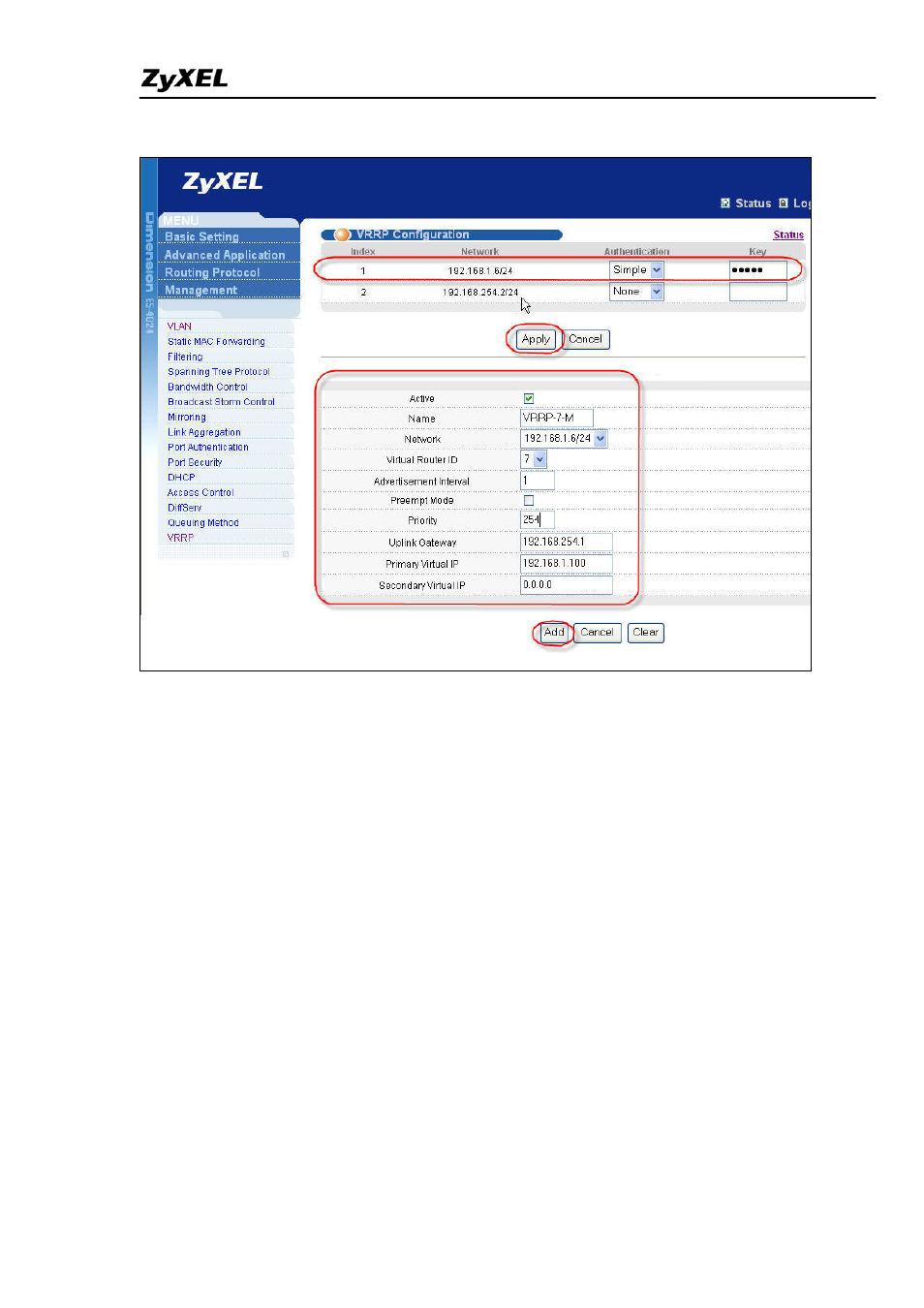 ZyXEL Communications ES-4024A User Manual | Page 85 / 128