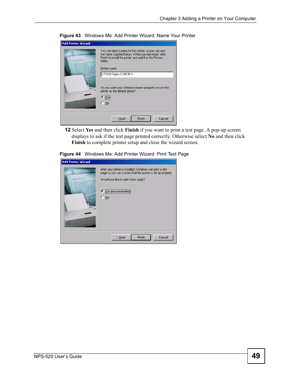ZyXEL Communications NPS-520 User Manual | Page 49 / 84