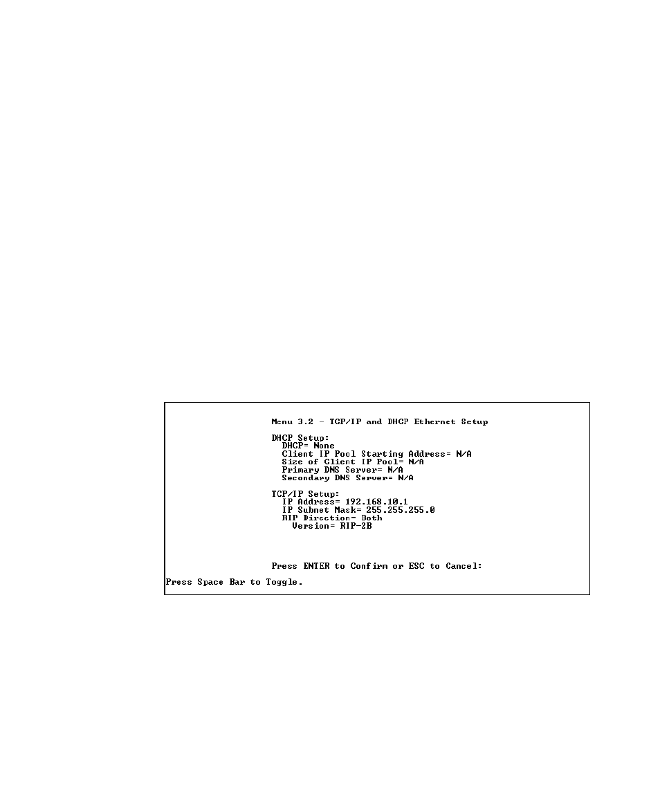 Tcp/ip ethernet setup and dhcp | ZyXEL Communications Prestige 128L User Manual | Page 38 / 114