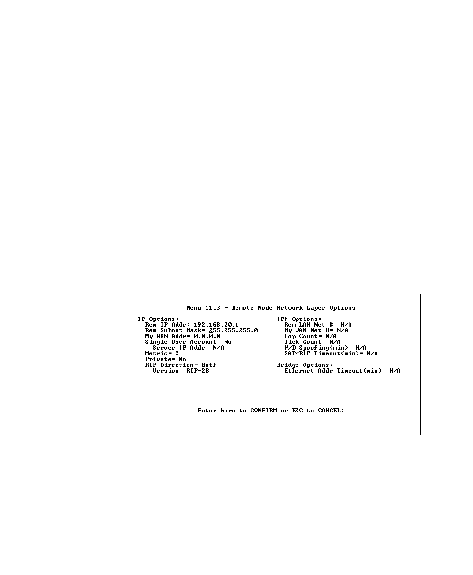 Remote node setup | ZyXEL Communications Prestige 128L User Manual | Page 59 / 114