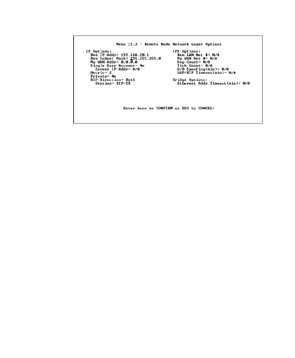 Bridge static route setup | ZyXEL Communications Prestige 128L User Manual | Page 76 / 114