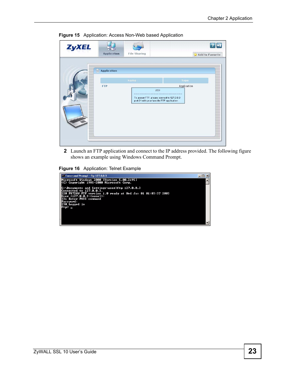 ZyXEL Communications ZyWALL SSL 10 User Manual | Page 23 / 64