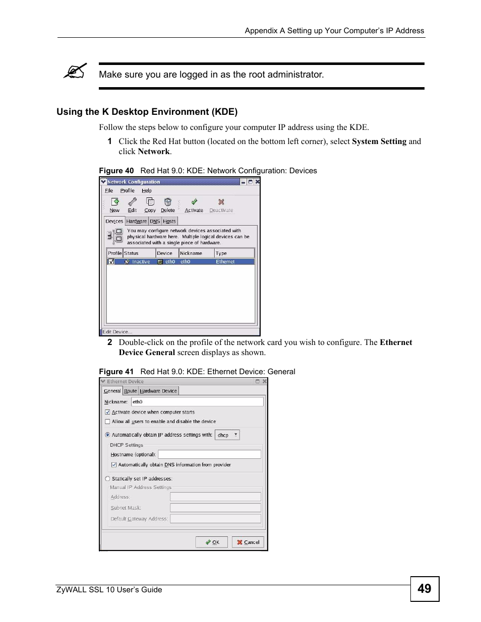 ZyXEL Communications ZyWALL SSL 10 User Manual | Page 49 / 64