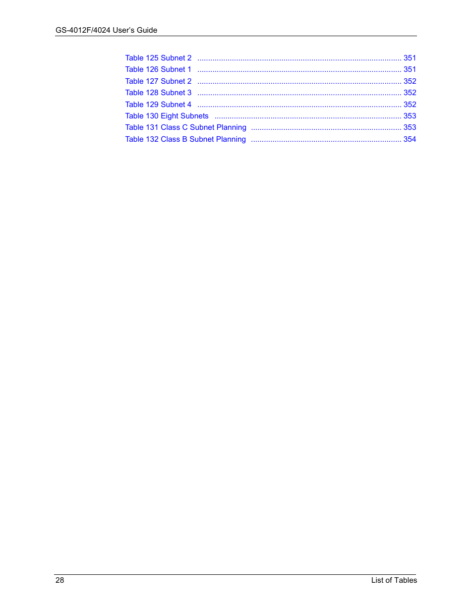 ZyXEL Communications GS-4012F/4024 User Manual | Page 29 / 363