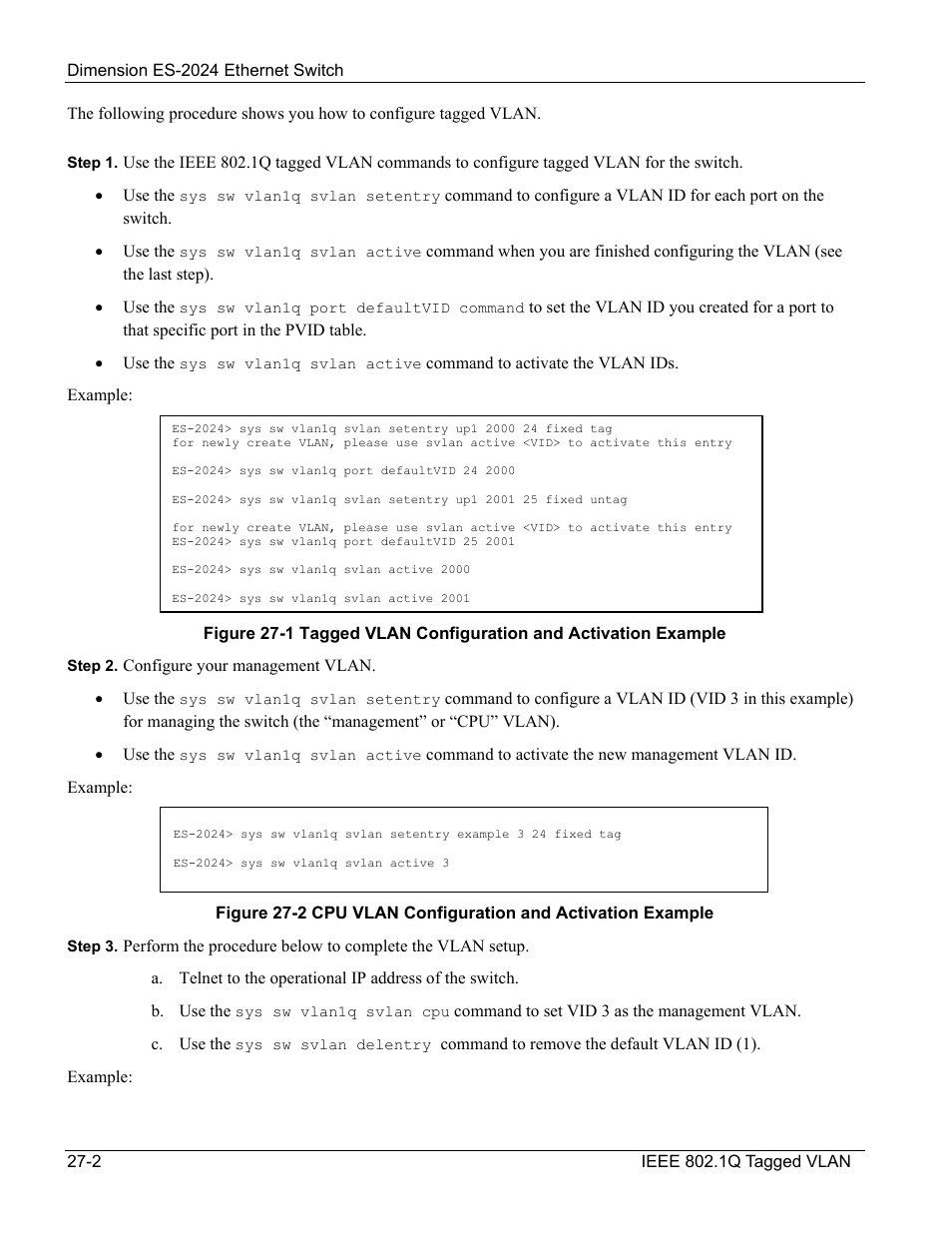 ZyXEL Communications ZyXEL Dimension ES-2024 User Manual | Page 174 / 195