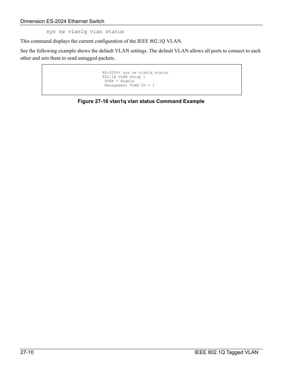 ZyXEL Communications ZyXEL Dimension ES-2024 User Manual | Page 182 / 195