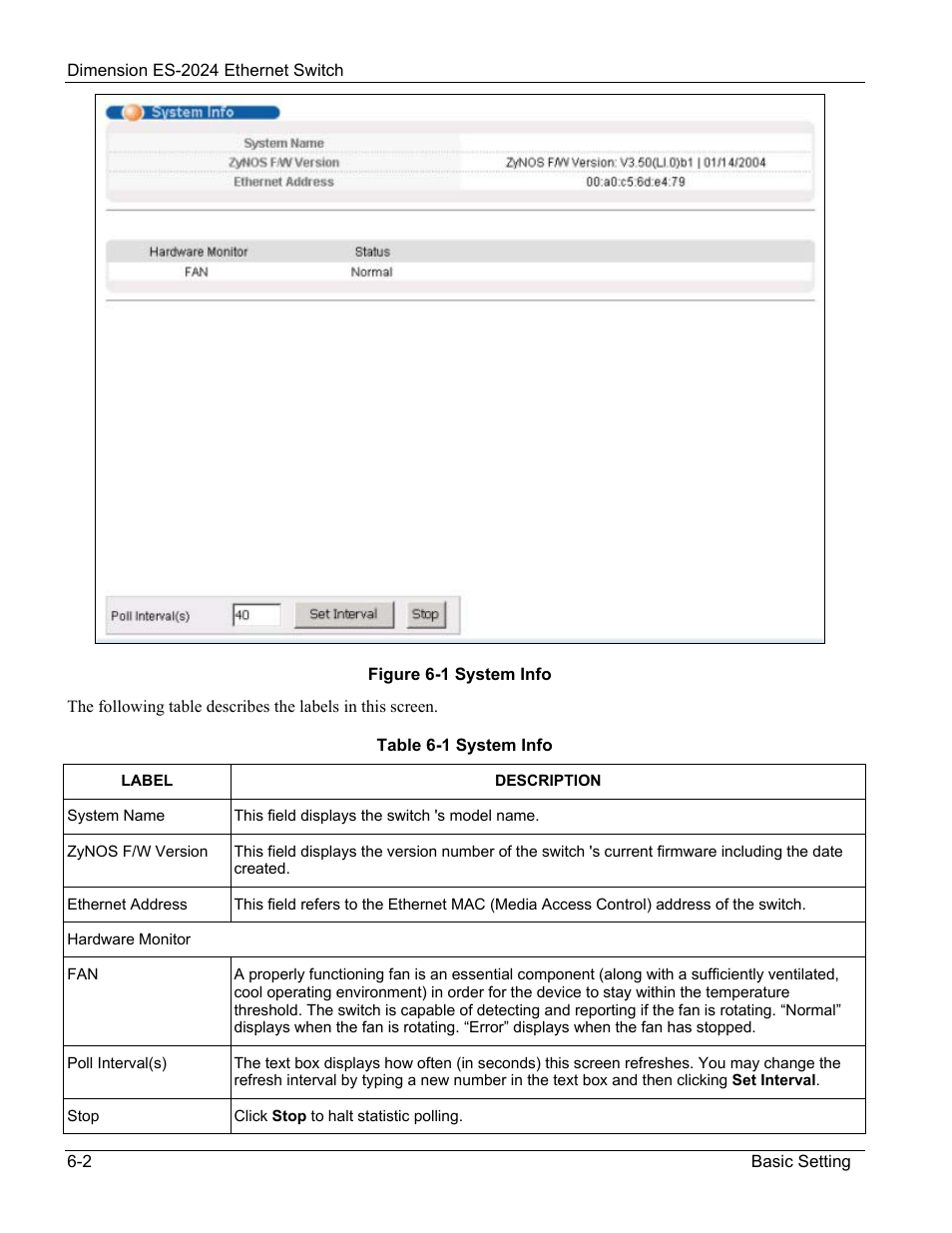 ZyXEL Communications ZyXEL Dimension ES-2024 User Manual | Page 54 / 195
