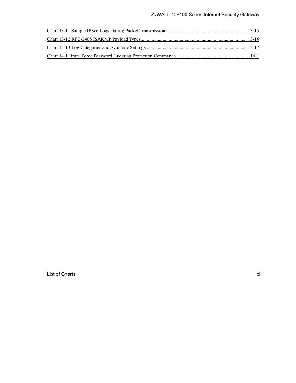 ZyXEL Communications Internet Security Gateway 10~100 Series User Manual | Page 11 / 96