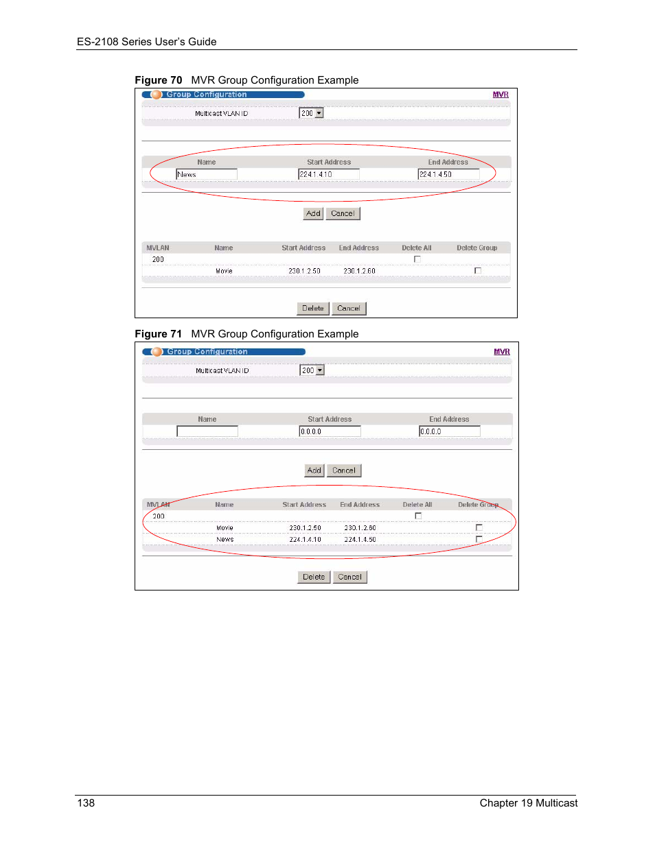 ZyXEL Communications ZyXEL Dimension ES-2108 User Manual | Page 138 / 277