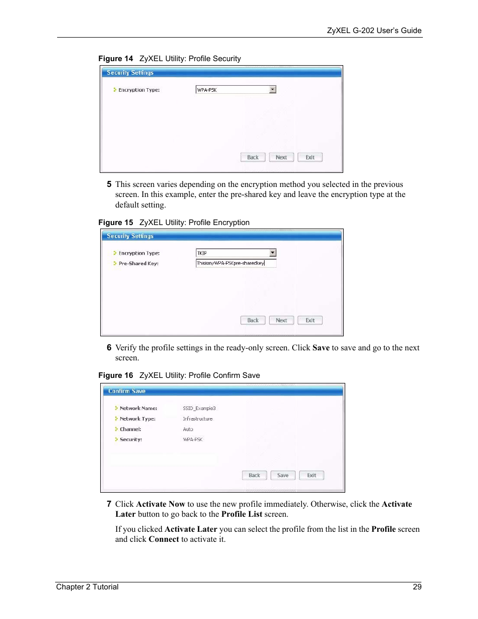 ZyXEL Communications G-202 User Manual | Page 29 / 111