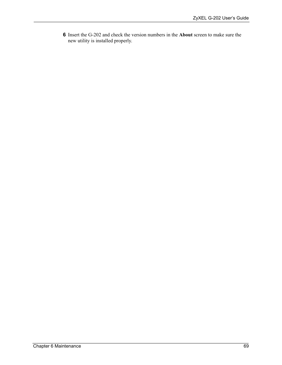 ZyXEL Communications G-202 User Manual | Page 69 / 111