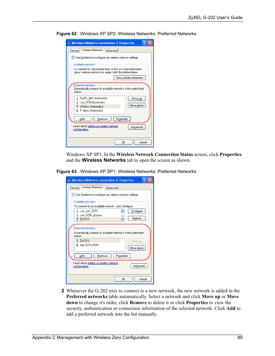 ZyXEL Communications G-202 User Manual | Page 89 / 111
