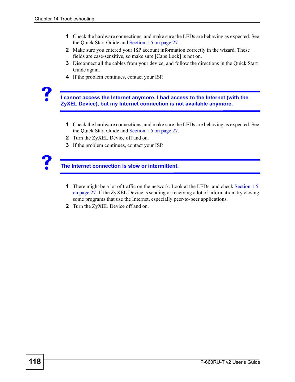 ZyXEL Communications P-660RU-T V2 User Manual | Page 118 / 168