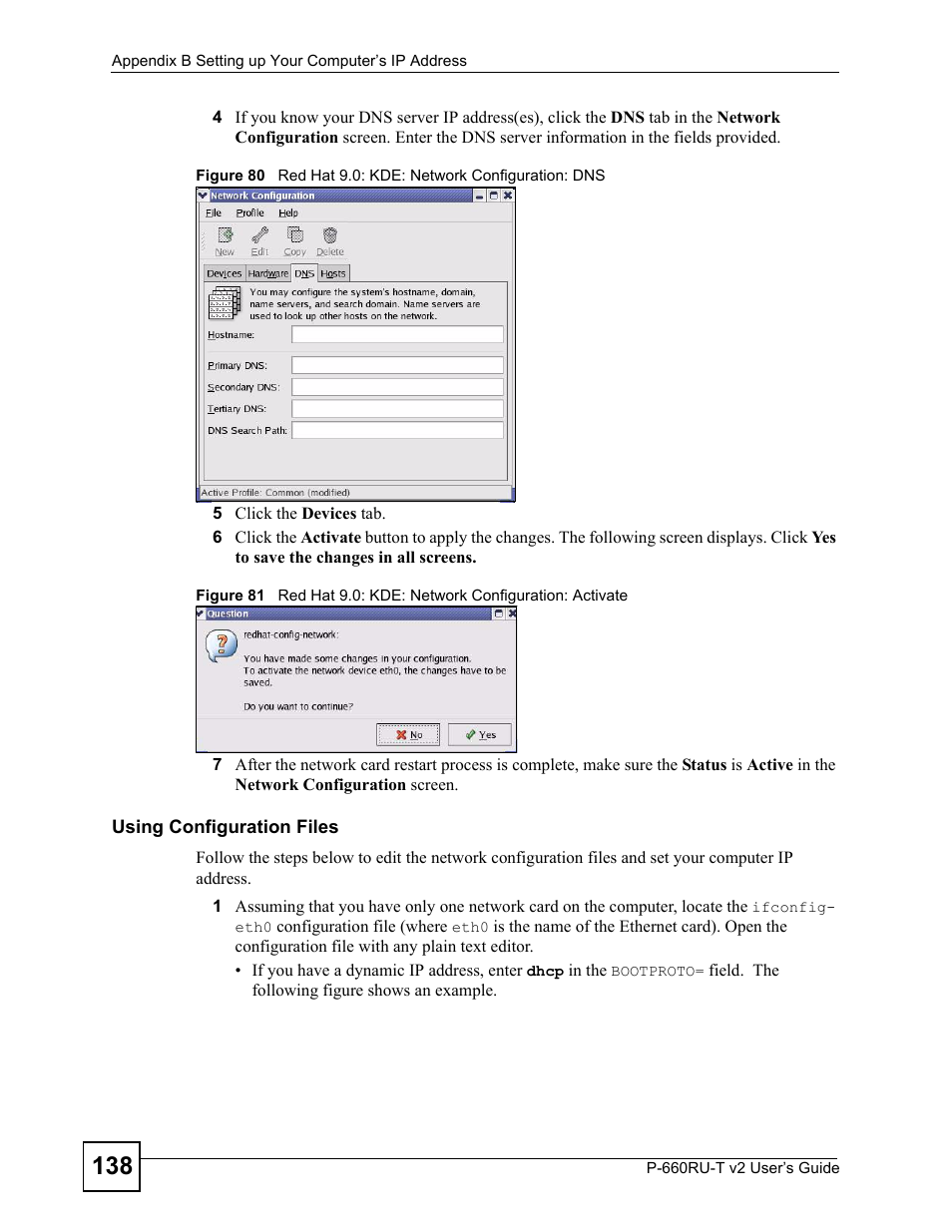 ZyXEL Communications P-660RU-T V2 User Manual | Page 138 / 168