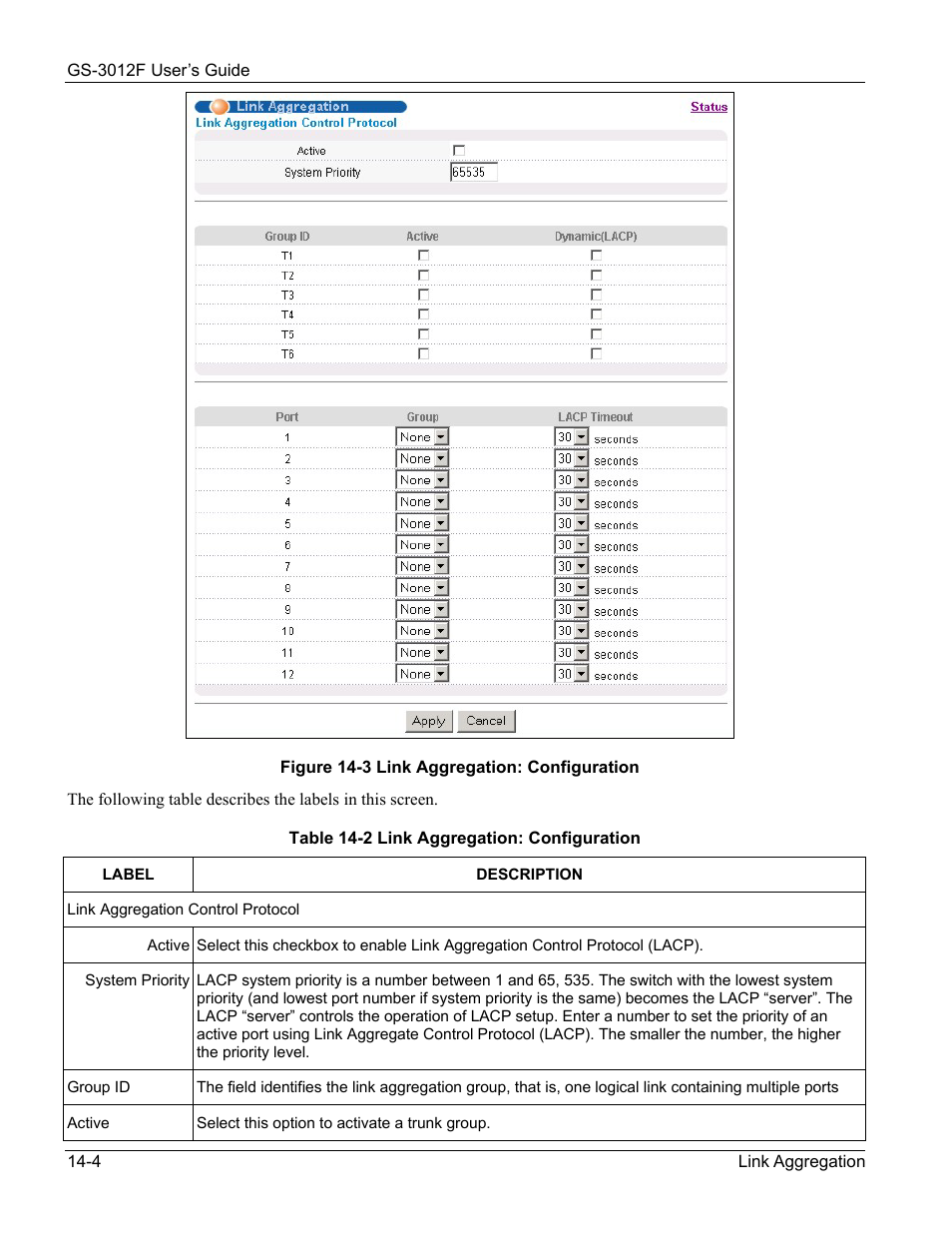 ZyXEL Communications ZyXEL Dimension GS-3012F User Manual | Page 112 / 237