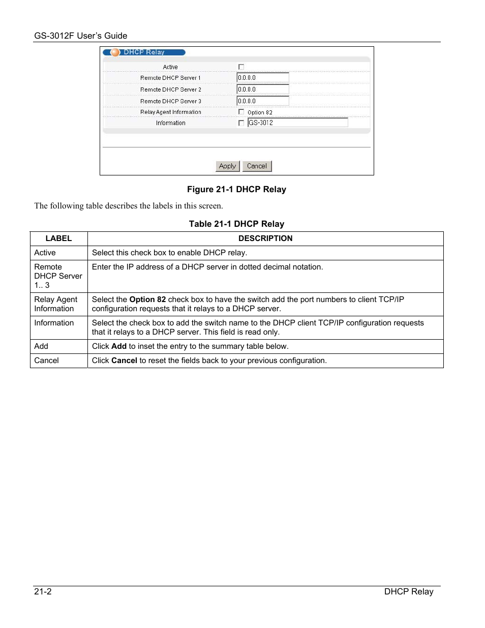 ZyXEL Communications ZyXEL Dimension GS-3012F User Manual | Page 150 / 237