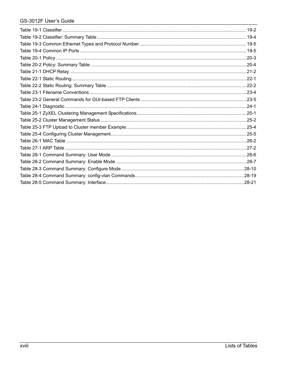 ZyXEL Communications ZyXEL Dimension GS-3012F User Manual | Page 20 / 237