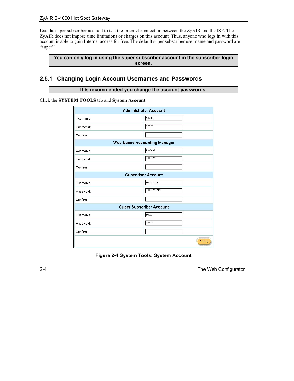 ZyXEL Communications ZyXEL ZyAIR B-4000 User Manual | Page 28 / 161