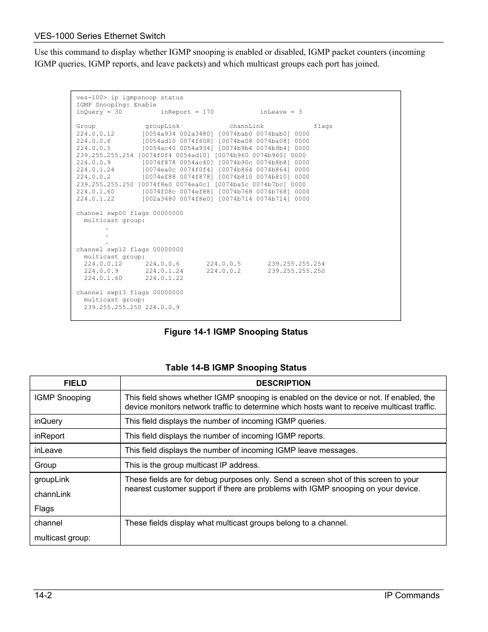 ZyXEL Communications VES-1000 User Manual | Page 136 / 155
