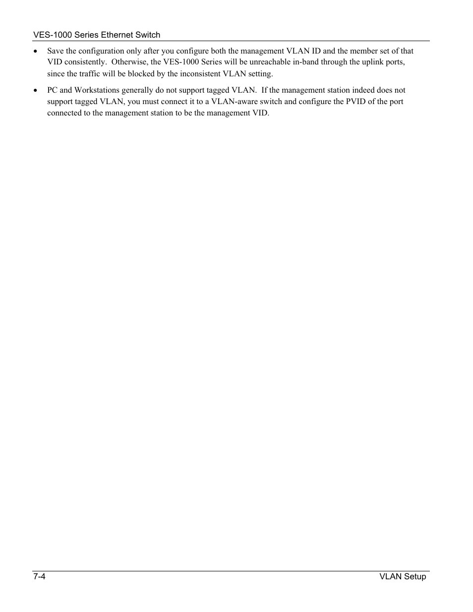 ZyXEL Communications VES-1000 User Manual | Page 64 / 155
