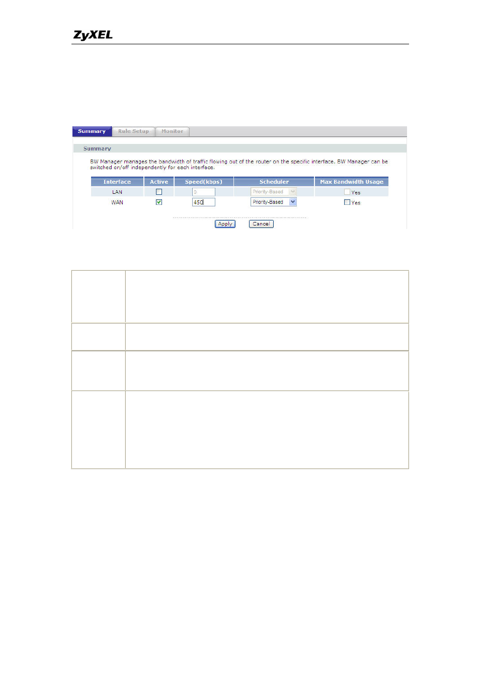 Key settings | ZyXEL Communications P-660H-TX User Manual | Page 69 / 89