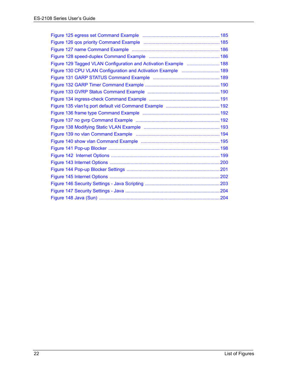 ZyXEL Communications ES-2108 User Manual | Page 22 / 224