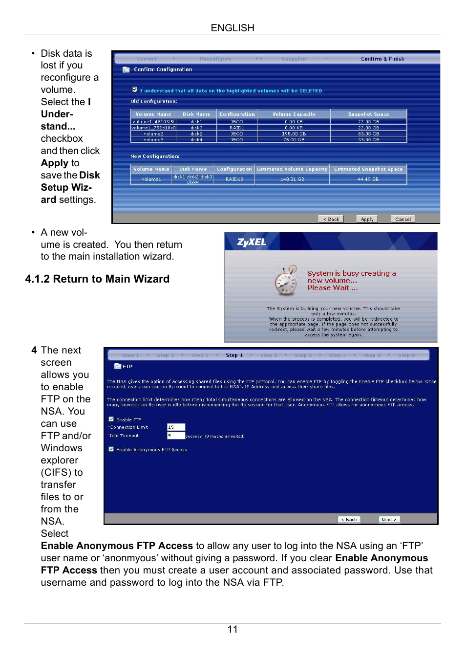 ZyXEL Communications NSA-2400 User Manual | Page 12 / 107