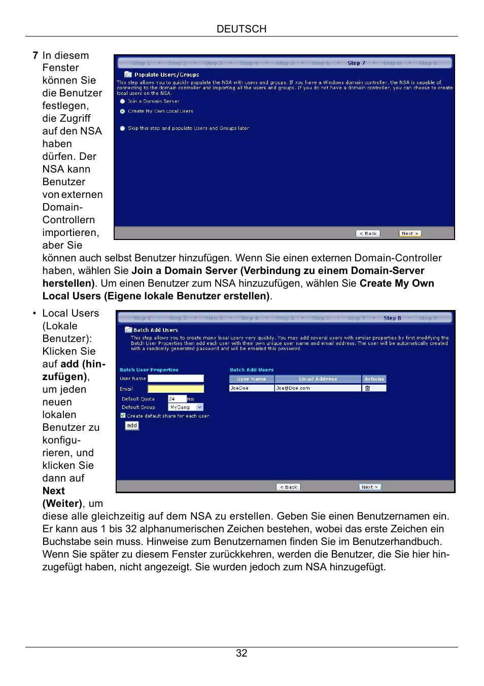 ZyXEL Communications NSA-2400 User Manual | Page 33 / 107