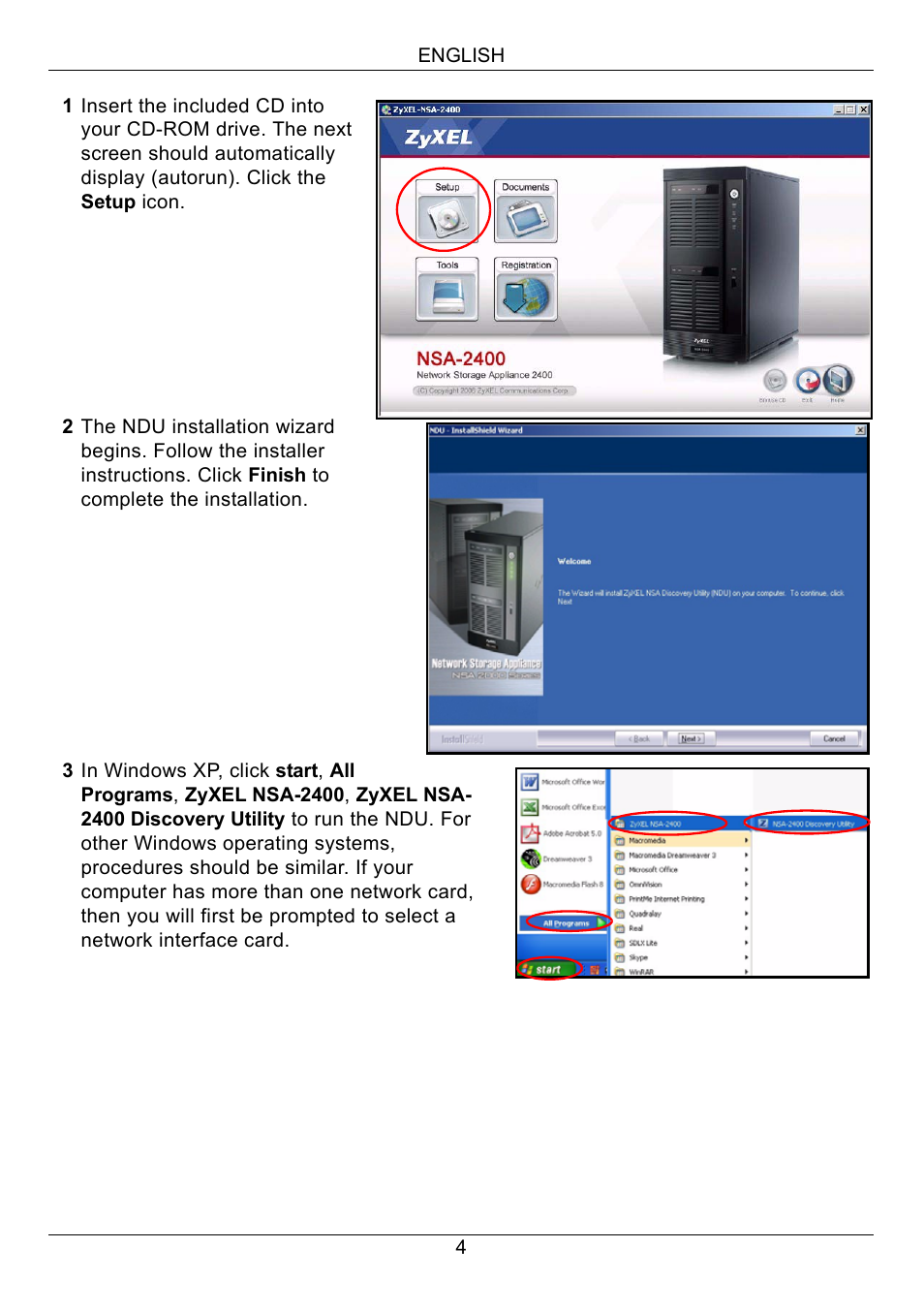 ZyXEL Communications NSA-2400 User Manual | Page 5 / 107