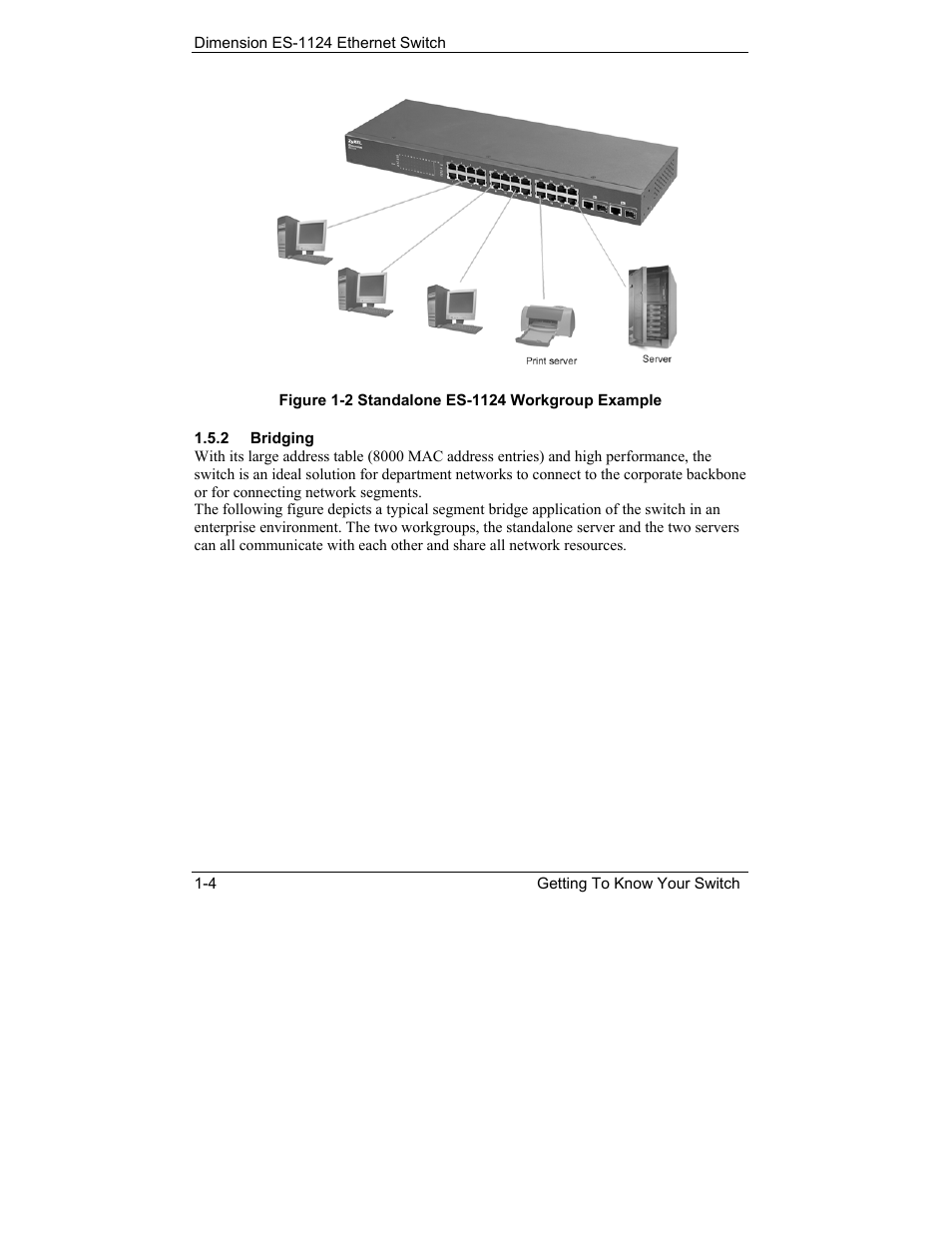 ZyXEL Communications ES-1124 User Manual | Page 14 / 30