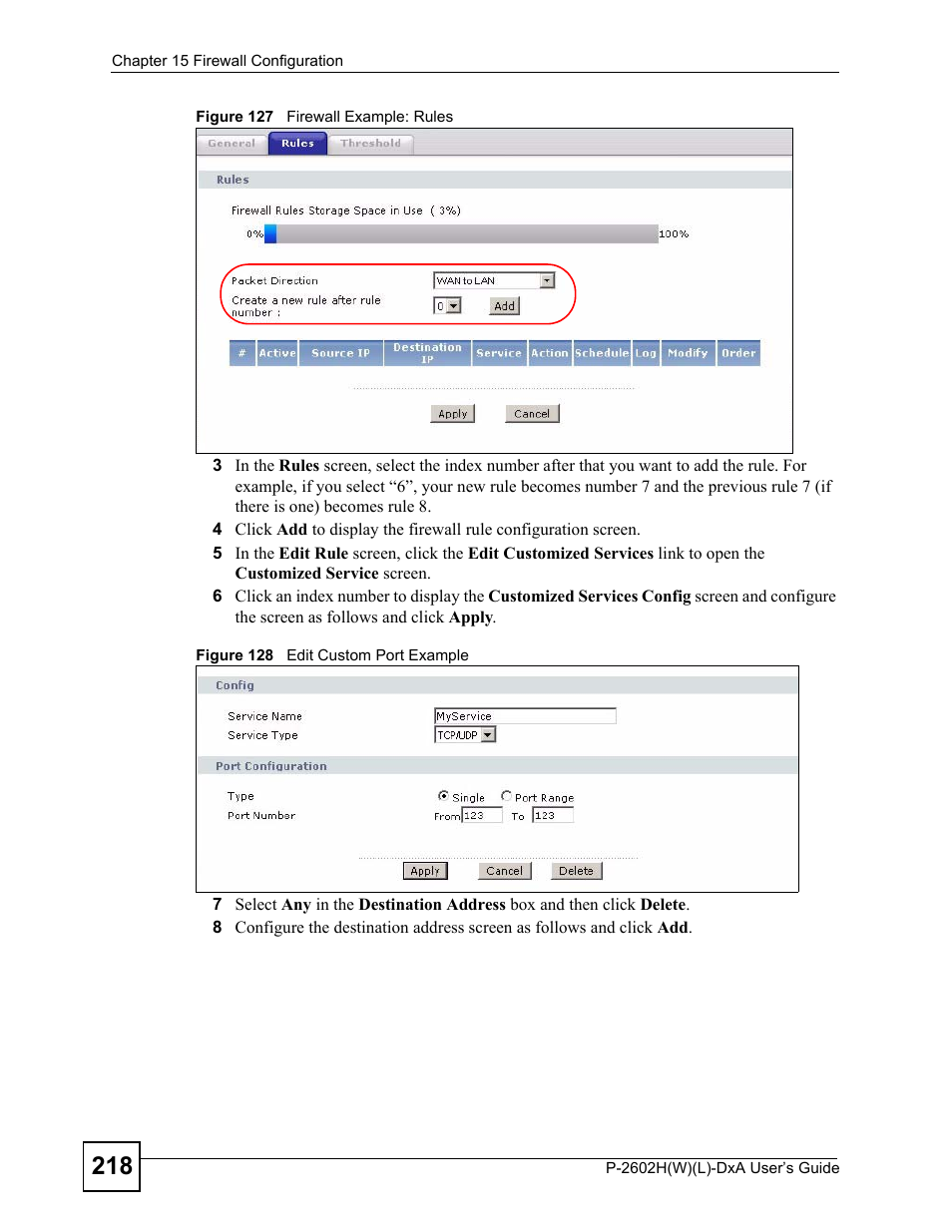 ZyXEL Communications P-2602H User Manual | Page 218 / 465