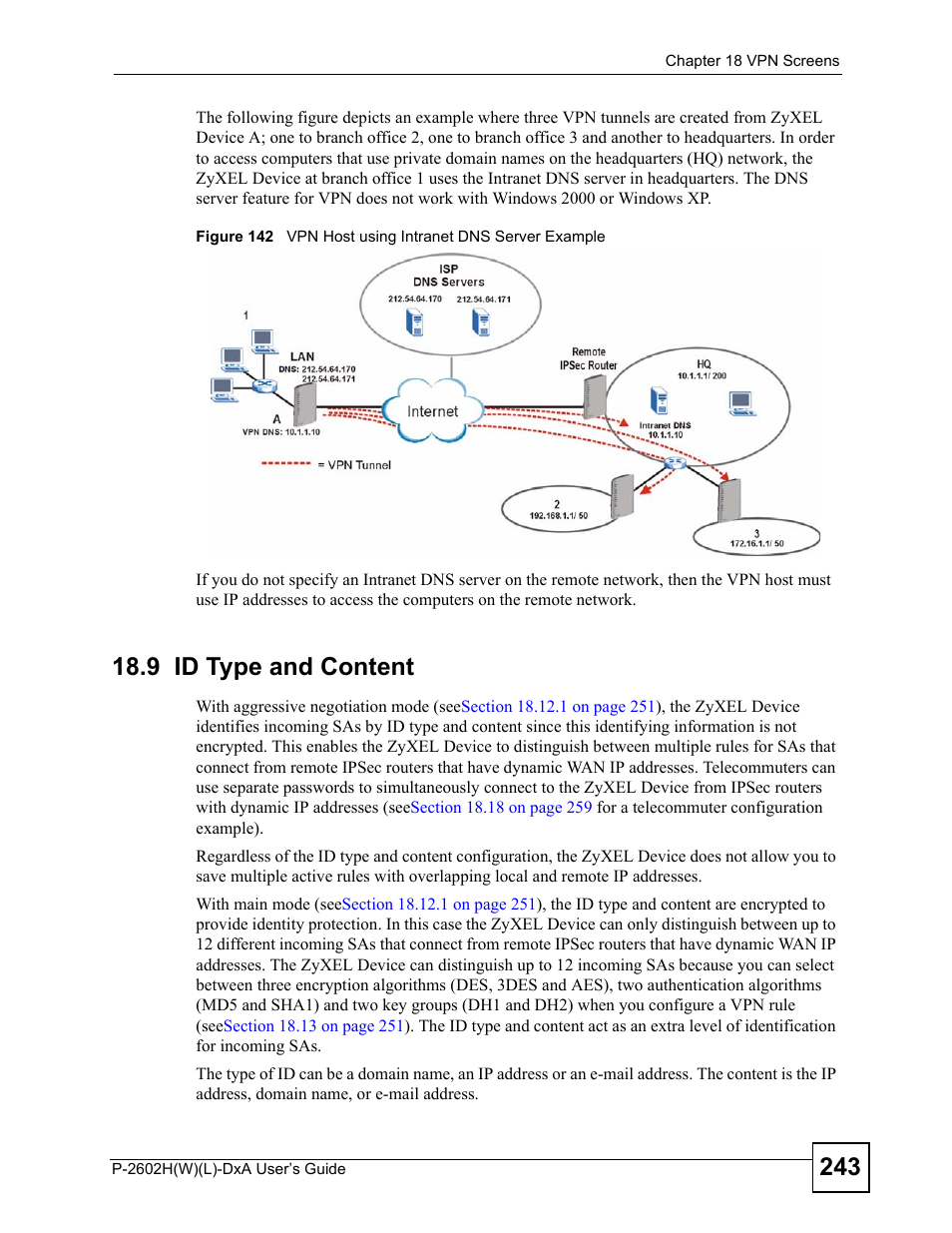 9 id type and content | ZyXEL Communications P-2602H User Manual | Page 243 / 465