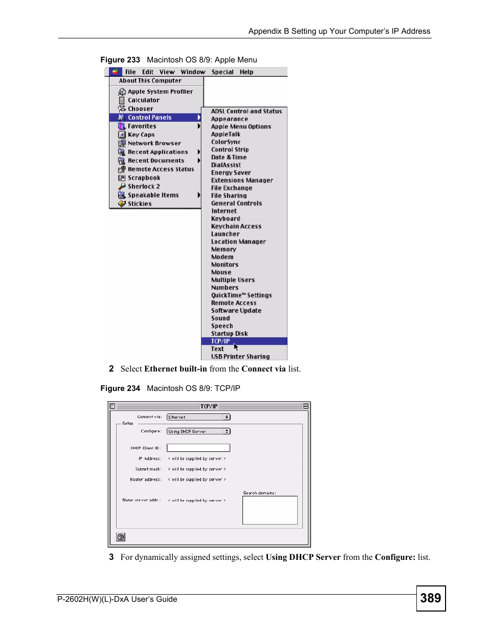 ZyXEL Communications P-2602H User Manual | Page 389 / 465