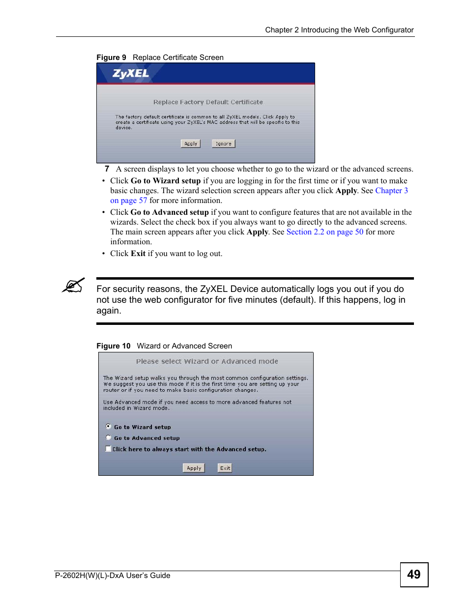 ZyXEL Communications P-2602H User Manual | Page 49 / 465