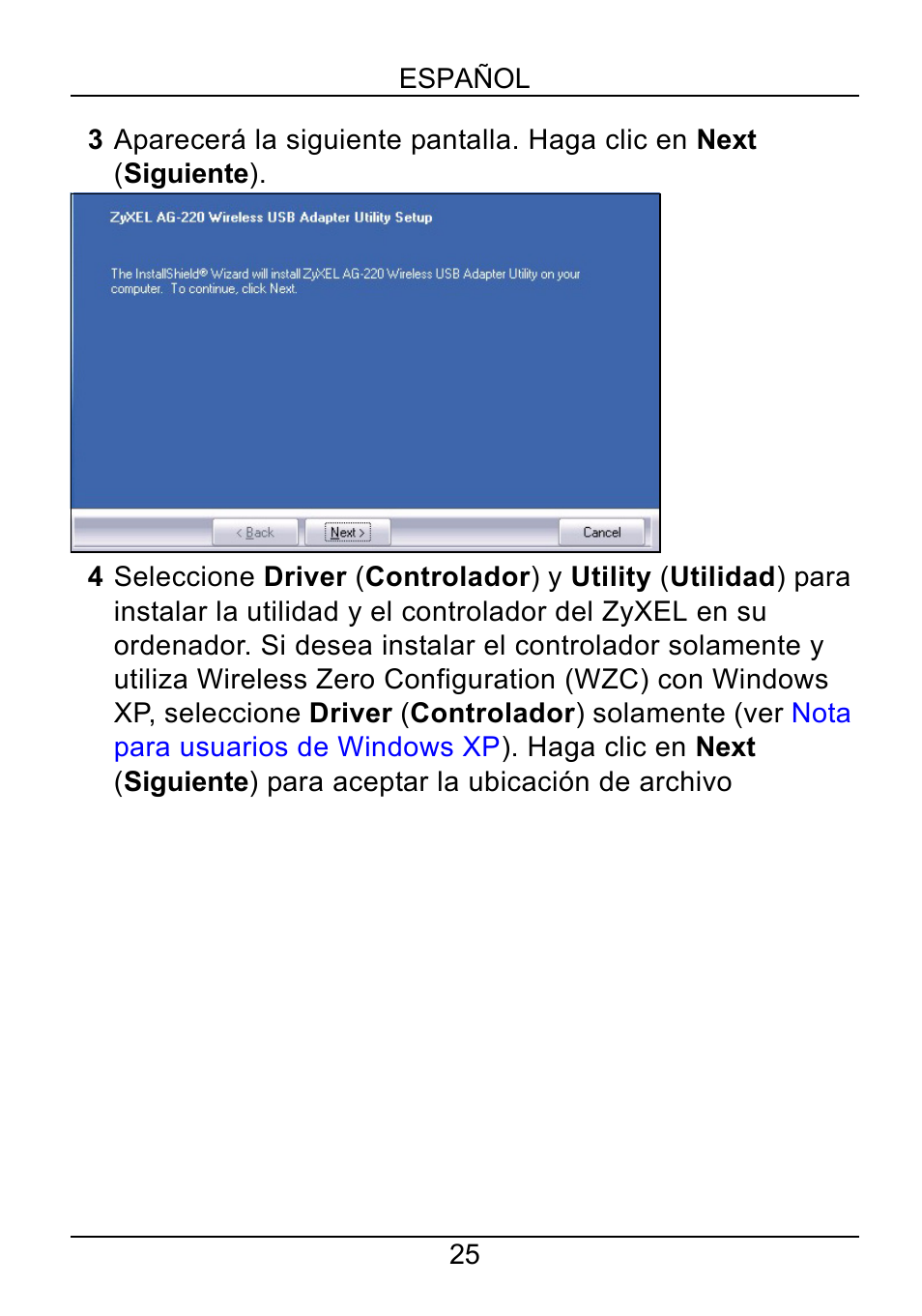ZyXEL Communications AG-220 User Manual | Page 27 / 82