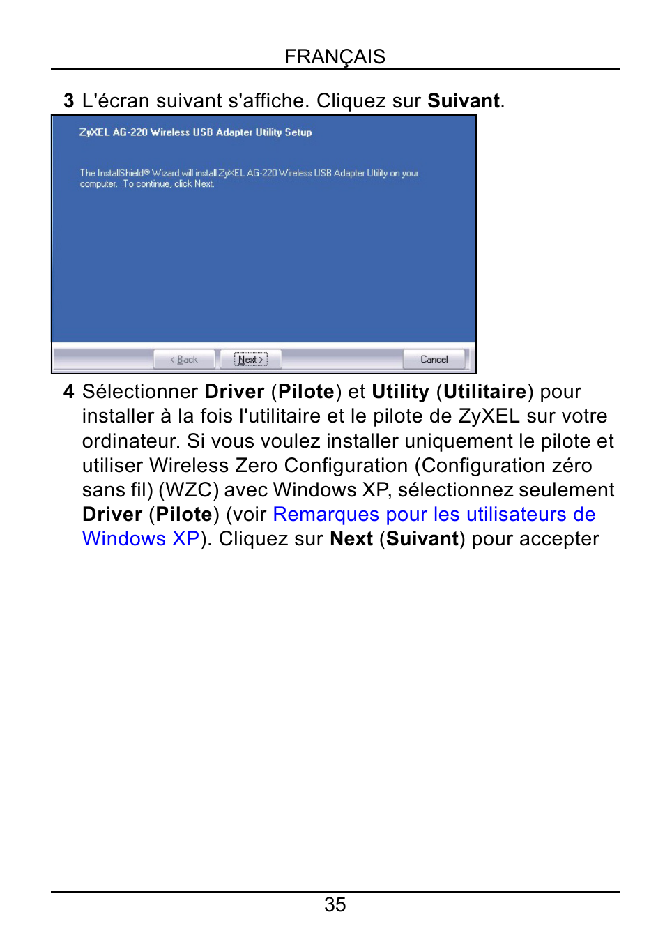 ZyXEL Communications AG-220 User Manual | Page 37 / 82