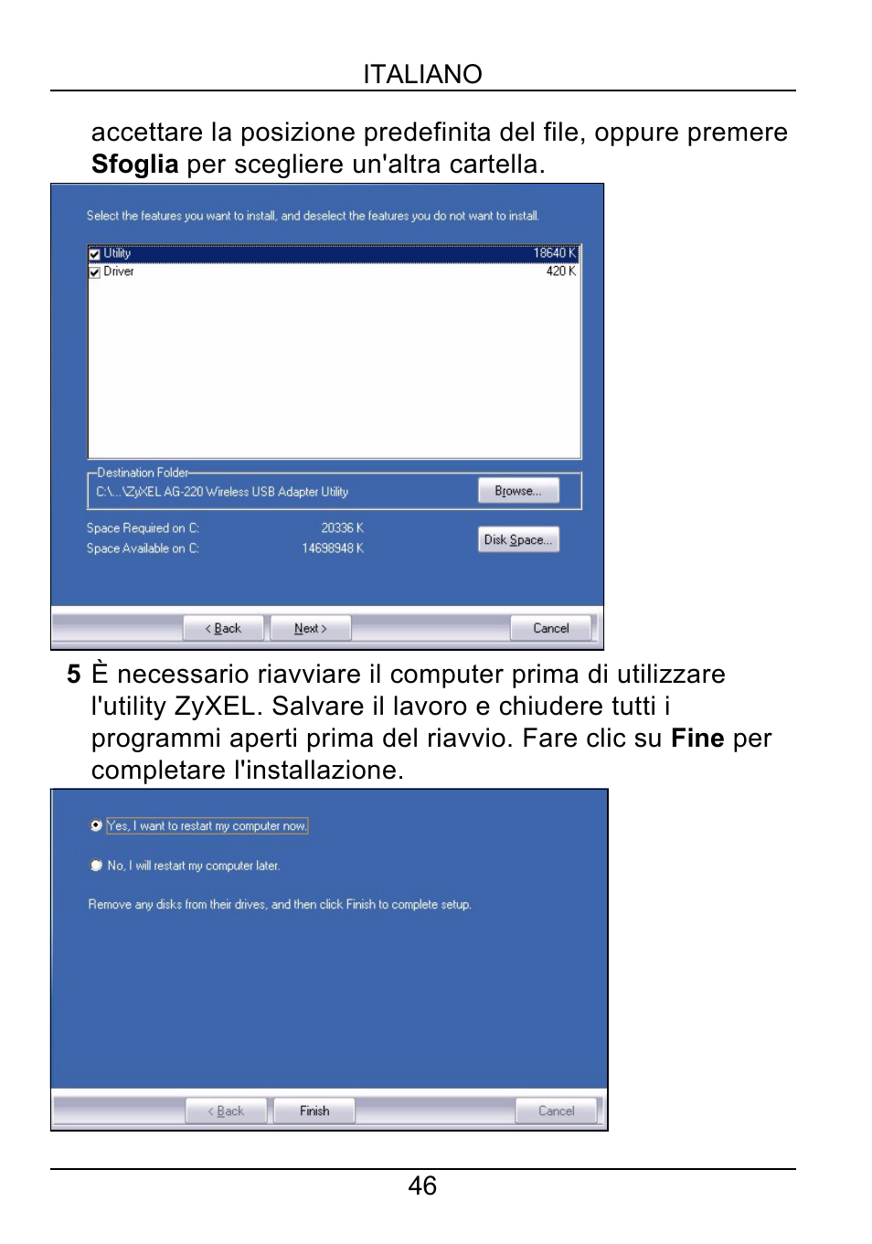 ZyXEL Communications AG-220 User Manual | Page 48 / 82