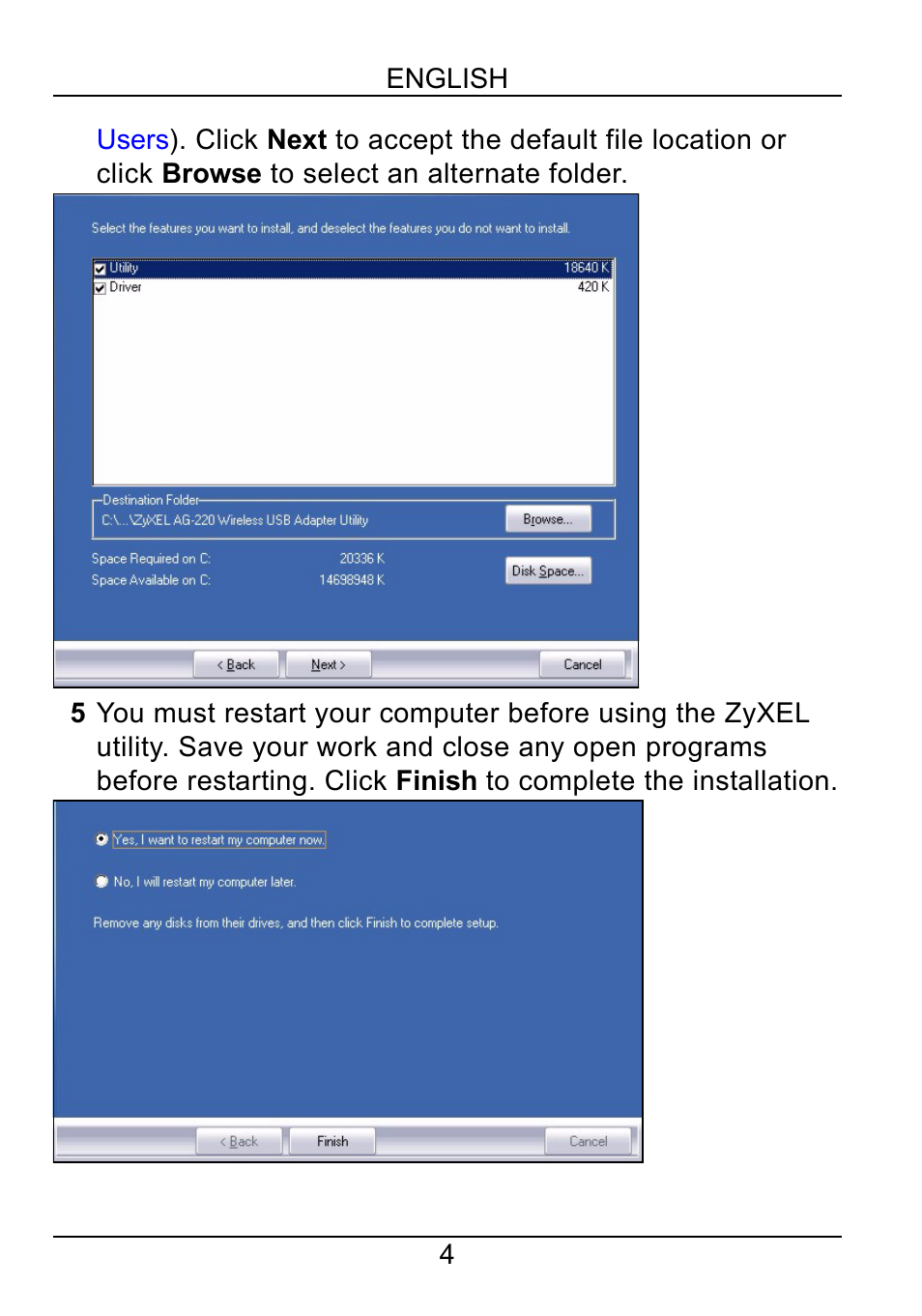 ZyXEL Communications AG-220 User Manual | Page 6 / 82