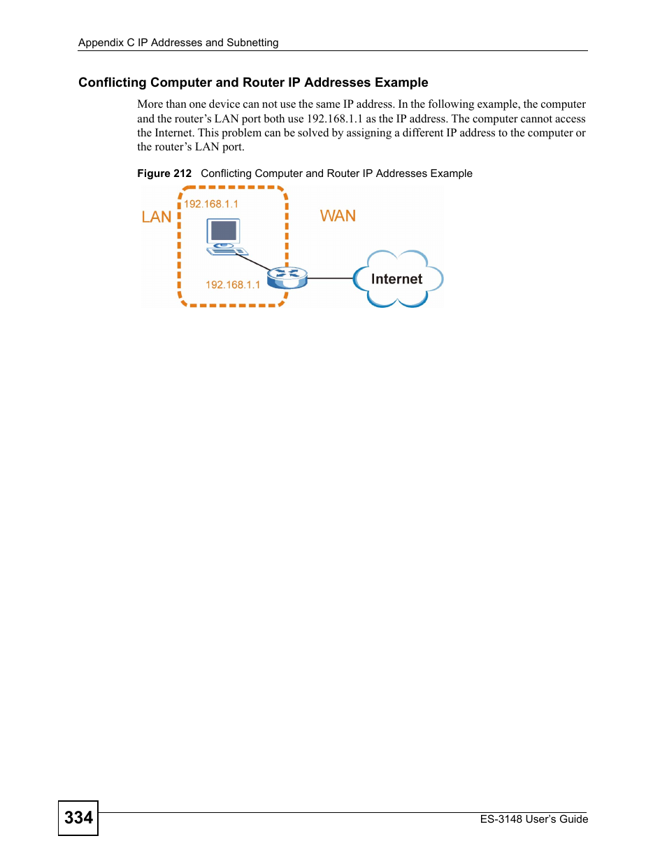 ZyXEL Communications ES-3148 Series User Manual | Page 334 / 362