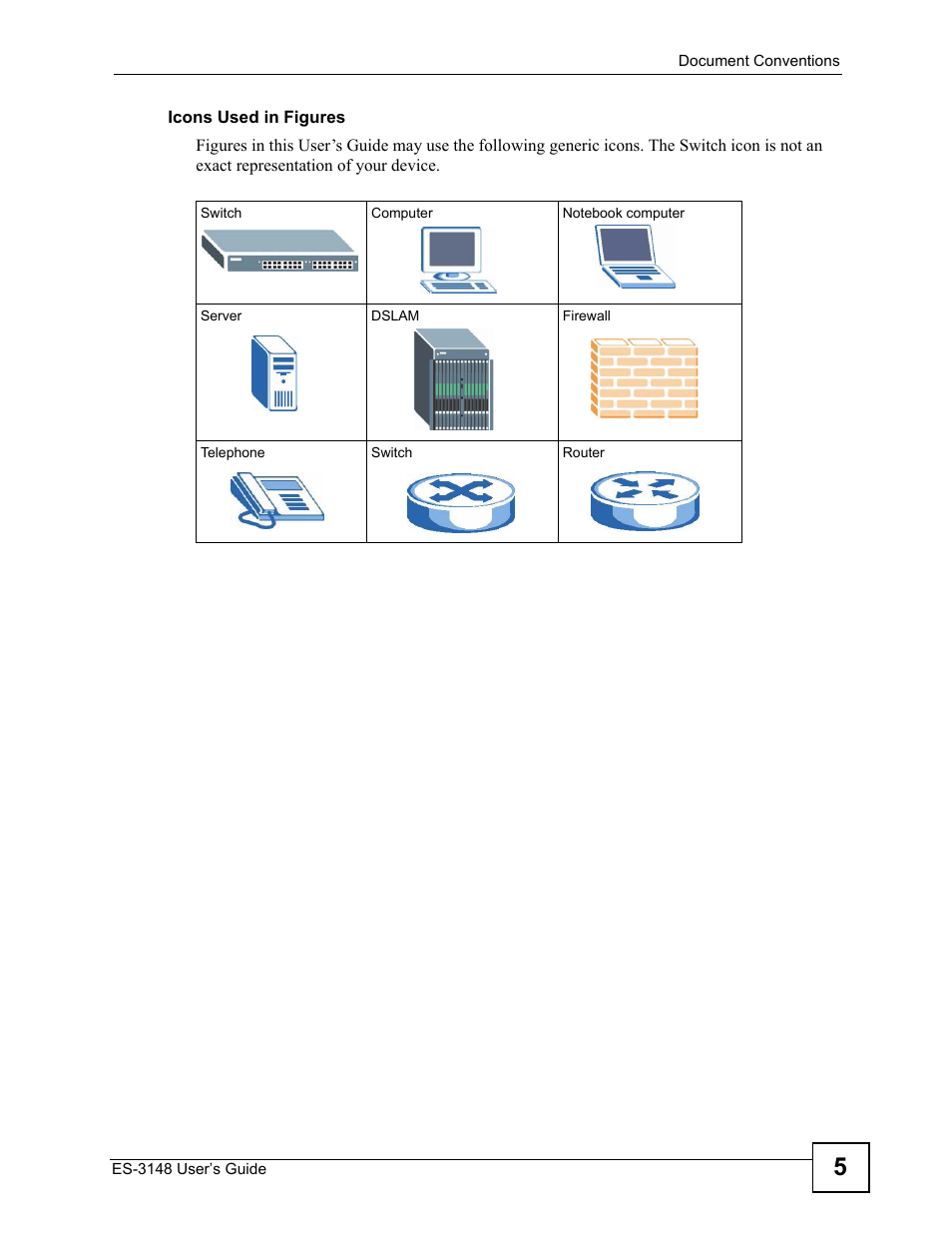 ZyXEL Communications ES-3148 Series User Manual | Page 5 / 362