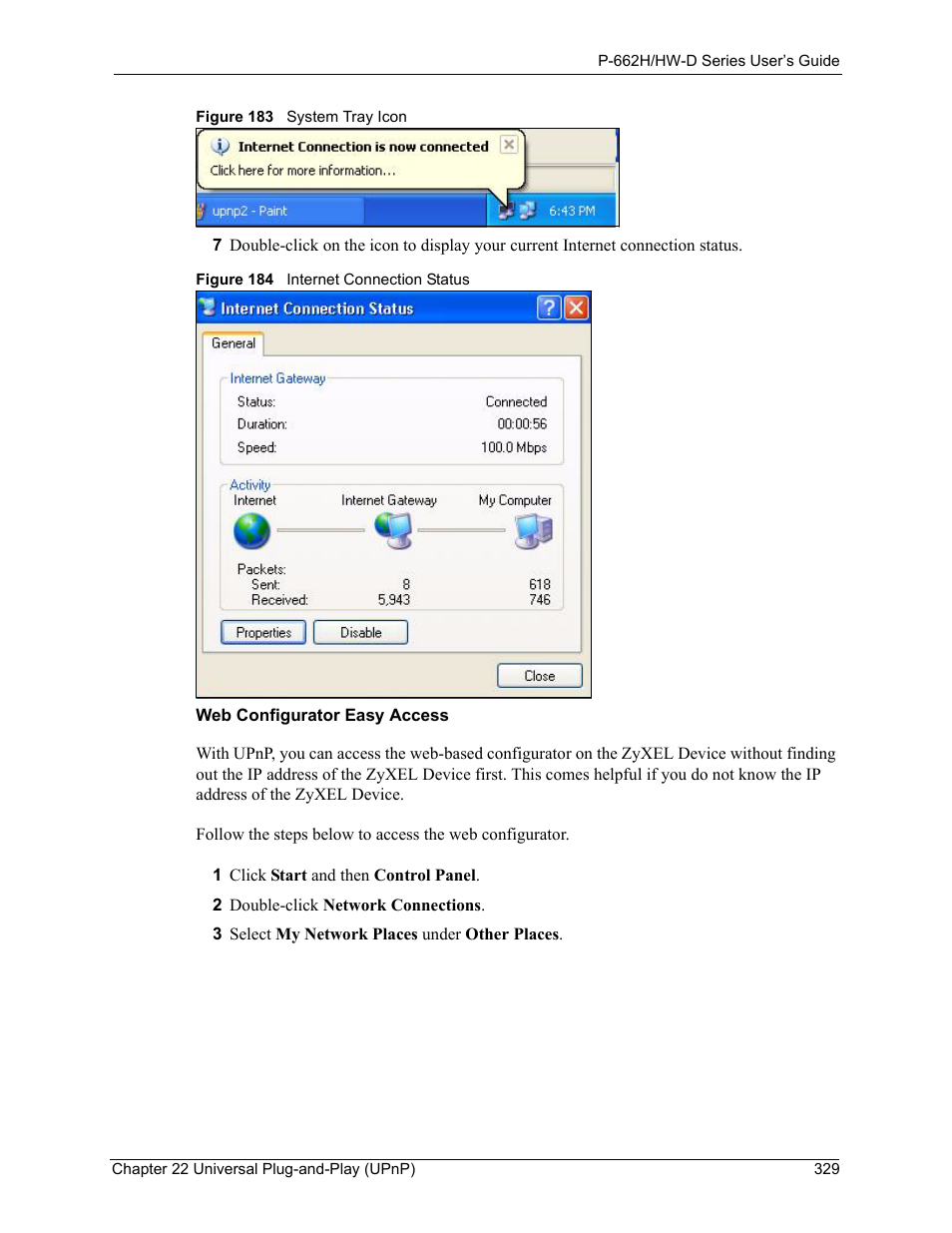 ZyXEL Communications 802.11g ADSL 2+ 4-Port Security Gateway HW-D Series User Manual | Page 329 / 496