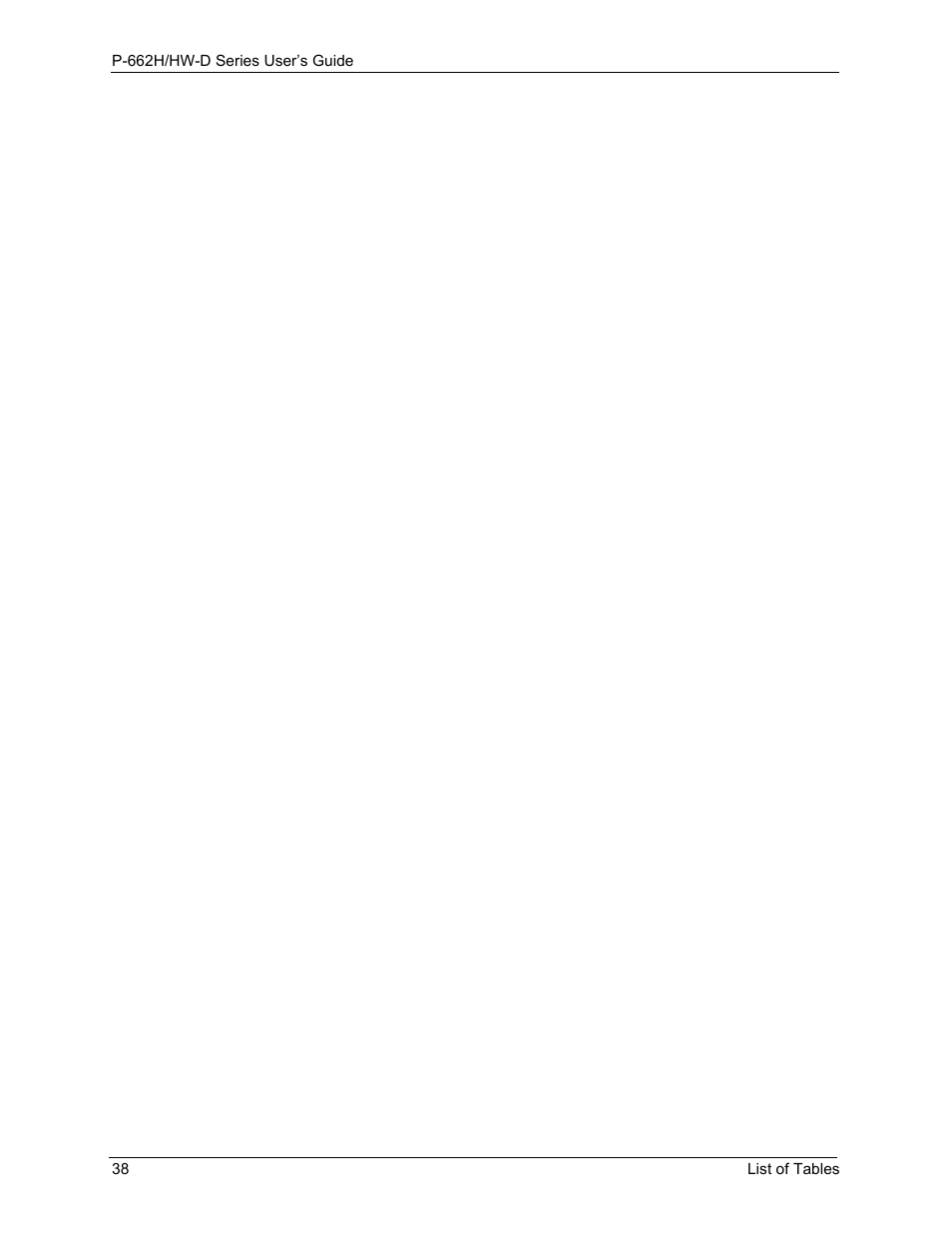 ZyXEL Communications 802.11g ADSL 2+ 4-Port Security Gateway HW-D Series User Manual | Page 38 / 496