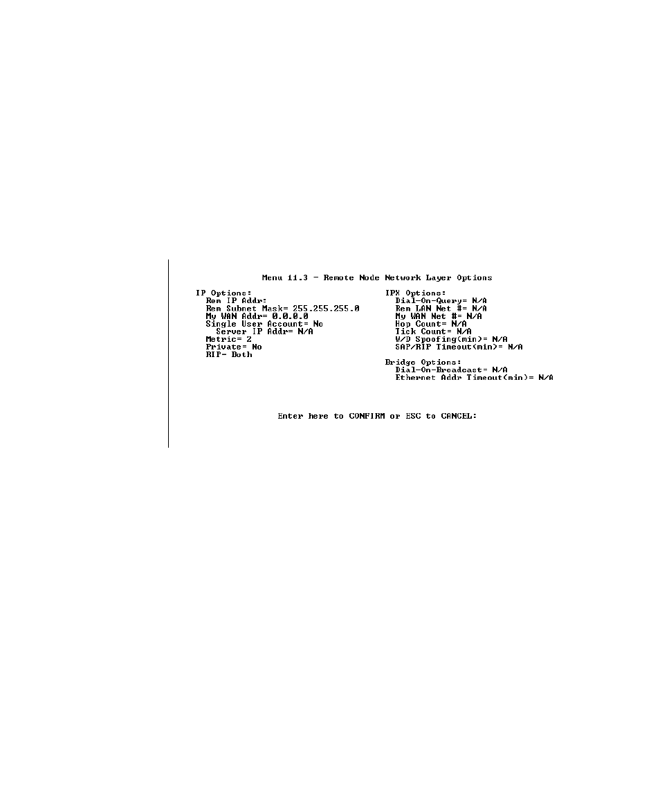 Remote node setup | ZyXEL Communications 2864I User Manual | Page 103 / 156