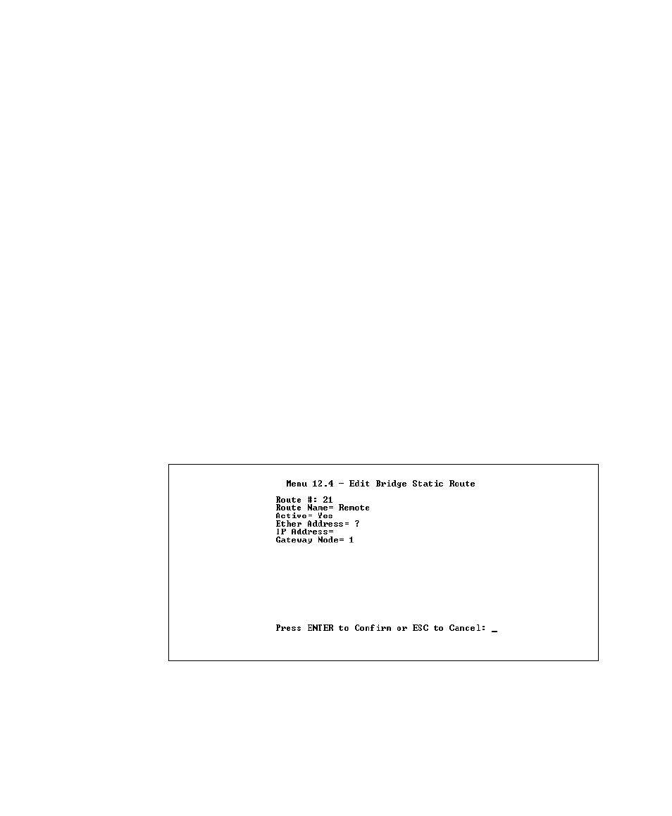 Default dial-in setup for bridge, Bridge static route setup | ZyXEL Communications 2864I User Manual | Page 104 / 156