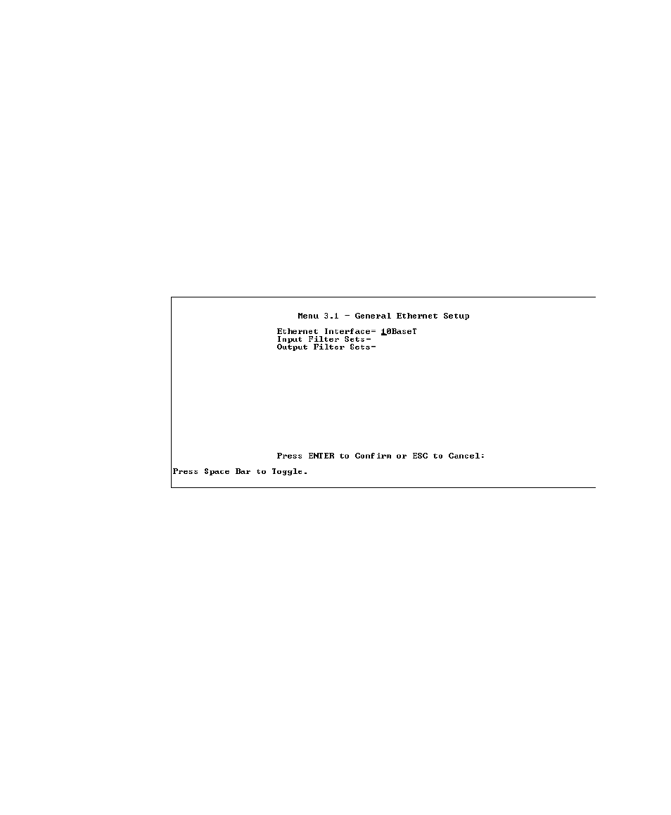 Ethernet setup, General ethernet setup | ZyXEL Communications 2864I User Manual | Page 49 / 156
