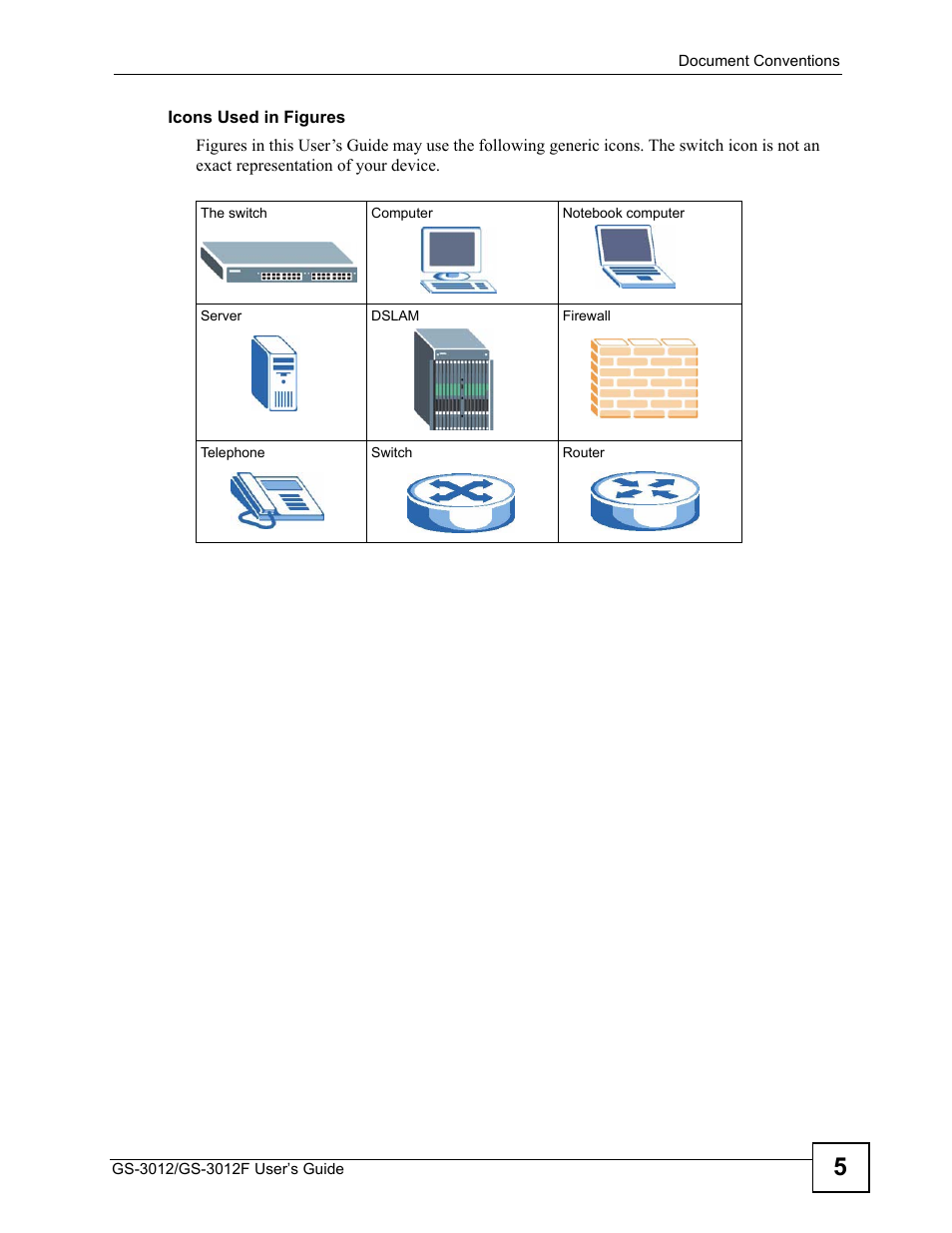 ZyXEL Communications GS-3012F Series User Manual | Page 5 / 300